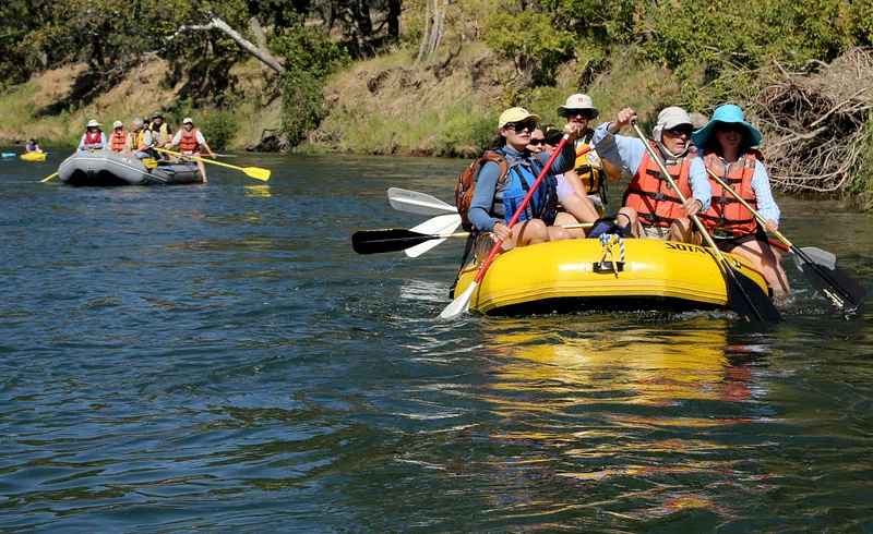 Inicio de viaje Rafting. Imagen con Licencia Creative Commons
